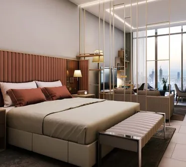 Дуплекс с 1 спалней в SLS Dubai Hotels and Residences