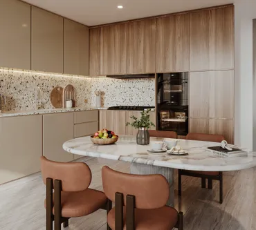 Квартира с 1 спалней в Hyde Residences by City View