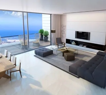 Квартира с 1 спалней в Sea View Residence