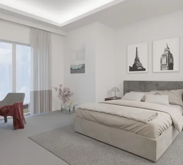 Apartment with 2 bedrooms in Al Mahra Residence
