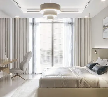 Квартира с 1 спалней в Cresswell Residences