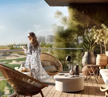 Квартира с 1 спалней в Golf Greens 2