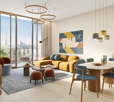 Квартира с 2 спальнями в Design Quarter