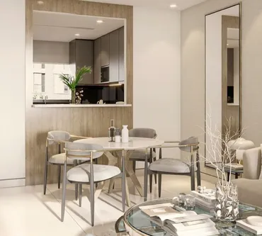 Квартира с 1 спалней в Cresswell Residences