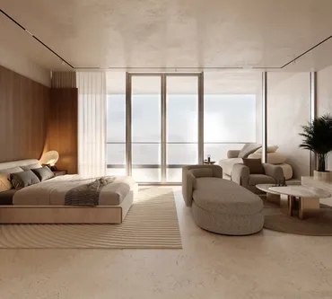 Дуплекс с 2 спальнями в Kempinski Marina Residences