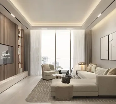 Дуплекс с 2 спальнями в Kempinski Marina Residences