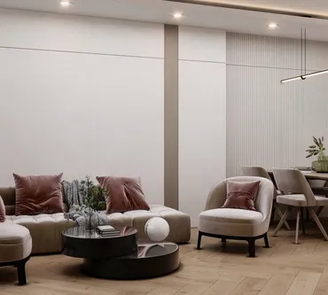 Apartment with 2 bedrooms in Alef Noon Residence