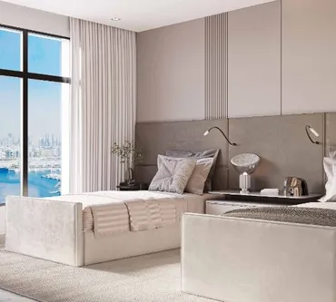 Квартира с 1 спалней в Riva Residence