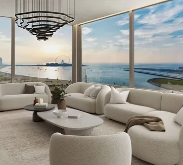 Penthouse with 4 bedrooms in Habtoor Grand Residences