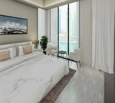 Квартира с 1 спалней в Ajman Creek Towers
