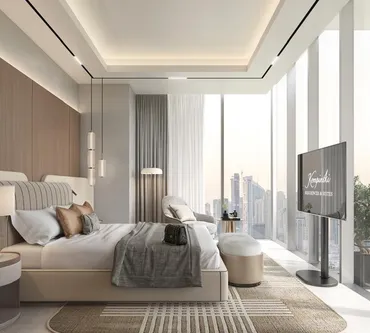 Дуплекс с 2 спальнями в Kempinski Marina Residences