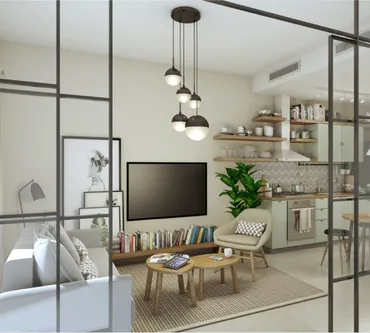 Residental Building with 1 bedroom in Collective 2.0