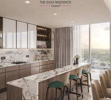 Квартира с 2 спальнями в Golf Residence