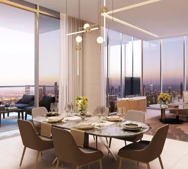 Дуплекс с 1 спалней в SLS Dubai Hotels and Residences