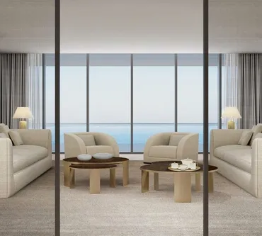 Apartment with 2 bedrooms in Armani Beach Residences