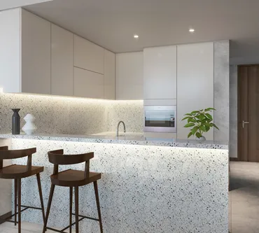 Квартира с 2 спальнями в 1 Residences