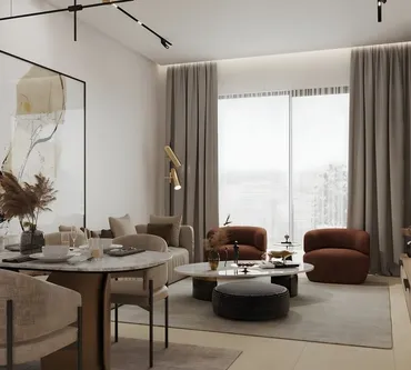 Квартира с 1 спалней в Divine Residencia