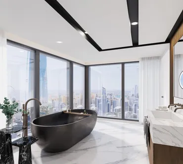 Duplex with 2 bedrooms in SO/ Uptown Residences