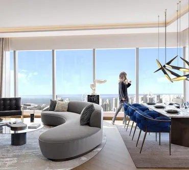 Duplex with 2 bedrooms in SO/ Uptown Residences