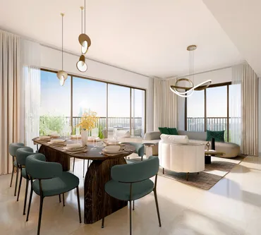 Квартира с 2 спальнями в Aysha Residences