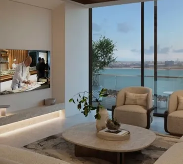 Квартира с 1 спалней в Nobu Residences