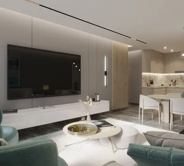 Квартира с 1 спалней в Edgewater Residences