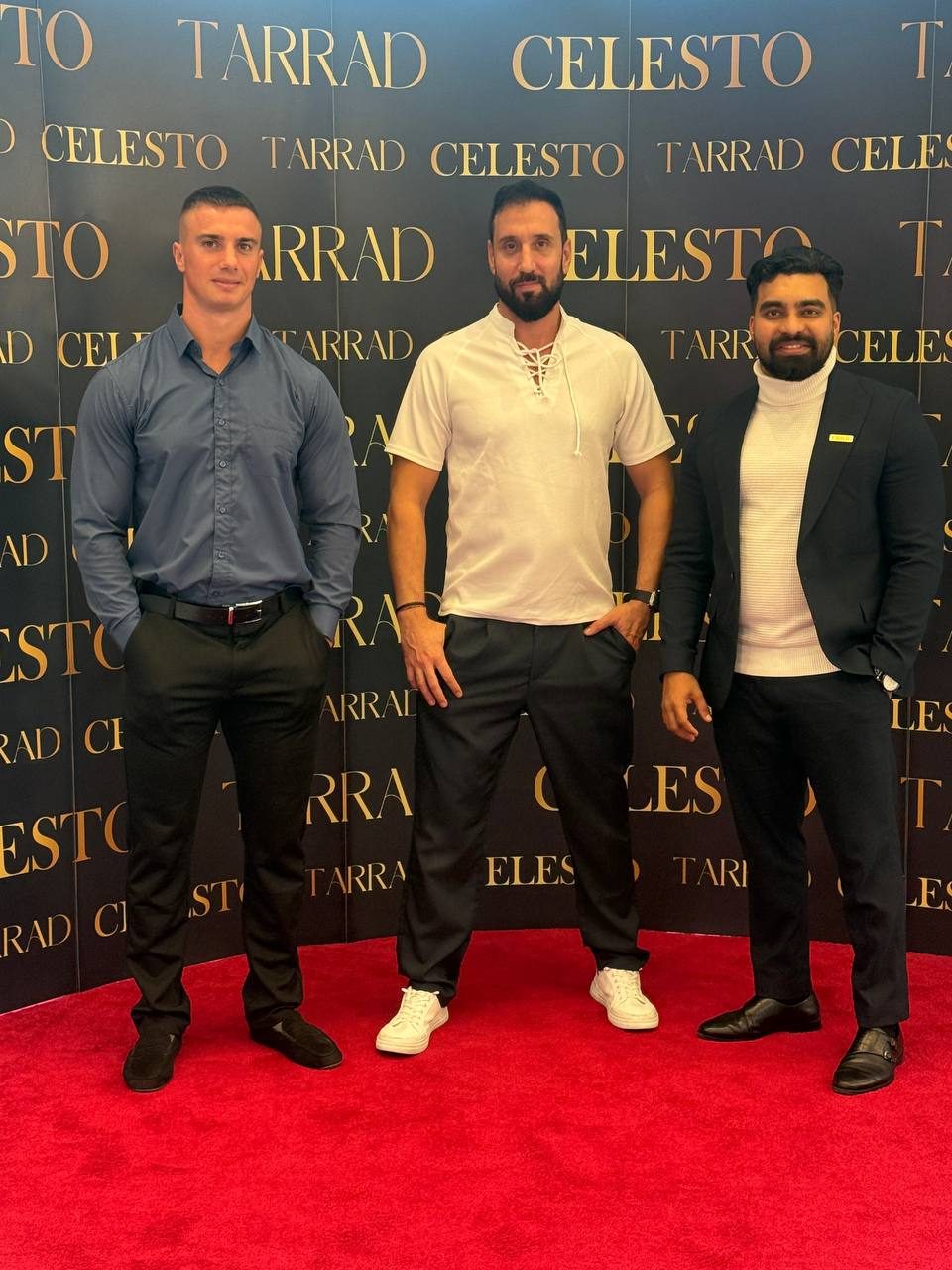 Insight City team at a business event in Dubai